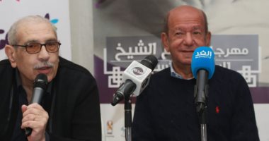 لطفي لبيب: سعيد بتكريمى فى مهرجان شرم الشيخ والمسرح أكثر ما يسعدنى 
