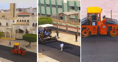 صور.. مرسى مطروح تستعد لموسم الصيف مبكرا.. انتهاء توصيل شبكات المرافق والبدء فى رصف شوارع المدينة وتطويرها.. ومحافظ مطروح: وضعنا خطة شاملة لتطوير الشواطئ والمتنزهات.. والكورنيش سيصبح واجهة سياحية حضارية