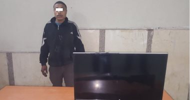 كاميرات المراقبة ترصد عاطل وراء سرقة شقة محاسب فى 15 مايو