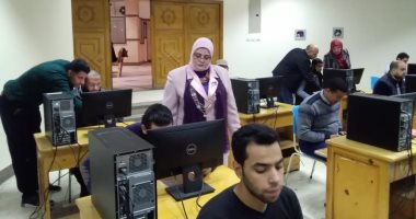 انطلاق الاختبارات الإلكترونية للمعلمين المتقدمين فى مسابقة العقود المؤقتة