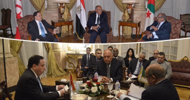 "دول جوار ليبيا": نتطلع لانجاز توقيع اتفاق توحيد الجيش الليبى استنادا لمشاورات القاهرة..ندعم خطة غسان سلامة للعمل من أجل ليبيا واتفاق الصخيرات مرجعية أساسية.."شكرى": تتبع استخباراتى للدول الممولة للارهاب بليبيا