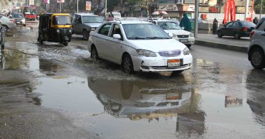 أمطار غزيرة بالقاهرة والجيزة 