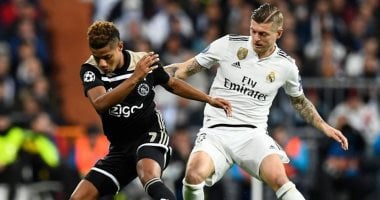 أياكس يقتل ريال مدريد بالهدف الثالث فى الدقيقة 62.. "فيديو"