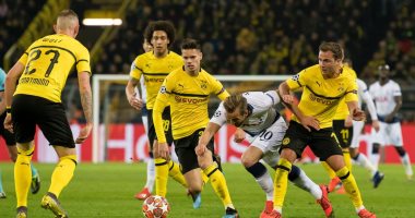 دورى أبطال أوروبا.. توتنهام يفرض التعادل على دورتموند فى الشوط الأول 