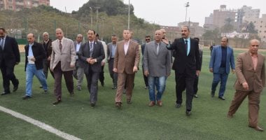 محافظ بنى سويف يزور مركز شباب الواسطى لبحث مقترحات تعظيم موارده وايرادته
