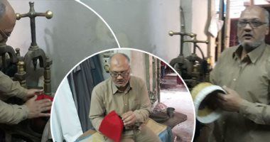 صور.. قصة أقدم محل لصناعة "الطربوش" لأئمة المساجد والأفندية بقنا.. عم أشرف القنائى ورث المهنة عن جده ووالده.. ويؤكد: الأزهر حافظ على الصنعة من الاندثار.. والشيخ عبد الباسط عبد الصمد والحلفاوى كانا أشهر الزبائن