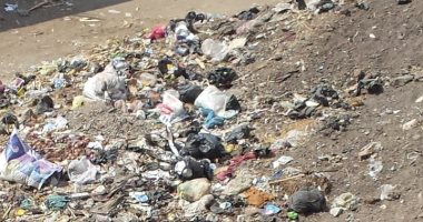 انتشار القمامة بقرية الشين بالغربية يزعج الأهالى