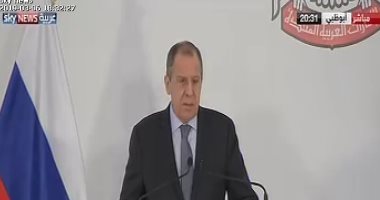 لافروف: تعاون عسكرى وتقنى بين روسيا والإمارات ونعمل على حل قضايا المنطقة