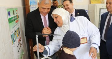 محافظ المنوفية يدشن مبادرة الكشف المبكر عن الأنيميا والسمنة والتقزم