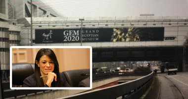 بورصة برلين تنعش السياحة المصرية.. "بوستر" المتحف المصرى الكبير فى الشوارع وعلى تذاكر الدخول.. ورمسيس الثانى يستقبل الزائرين..عبد العاطى: السياحة الألمانية تتصدر لـ 4 سنوات.. وأبو على:علينا تكثيف مخصصات التسويق