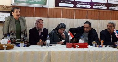  قومي المرأة ينفذ مبادرة لأني رجل وطرق الأبواب بلغة الإشارة في الوادي الجديد 
