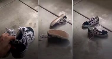 فيديو.. لما تلاقى "الحذاء فى الهوا".. ماتقلقش ده تحدى جديد.. اعرف التفاصيل
