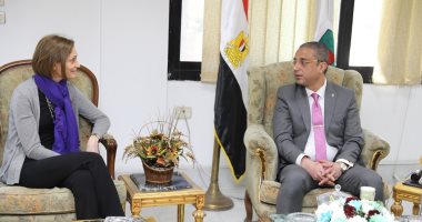 محافظ سوهاج يستقبل مدير الوكالة الأمريكية للتنمية الدولية