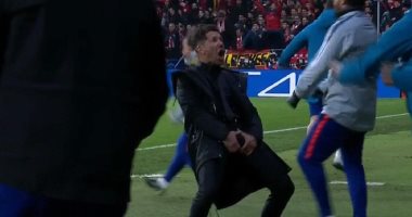 يويفا يعاقب سيميوني بعد احتفاله المثير للجدل ضد يوفنتوس 