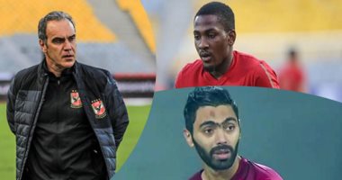 لاسارتى يضع خطة تأهل الأهلى قبل مواجهة فيتا كلوب.. مدرب الأحمر يخطط لخطف الفوز بالكونغو.. هشام وفتحى يدخلان الحسابات لتعويض غيابات الوسط.. عودة الشحات ورمضان بشكل أساسى..ومنافسة بين مروان وأجاى على قيادة الهجوم
