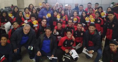فريق الكاراتيه بالنادى الأهلى يتوجه لإسطنبول