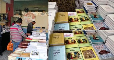 صور.. الأنبا بفنوتيوس يتحدى.. مطران سمالوط يفتتح النسخة الخامسة من معرض الكتب المسيحية.. ويفتح الباب أمام الكتب الممنوعة كنسيًا.. إصدارات متى المسكين وغرغوريوس وجورج بباوى على رأس القائمة