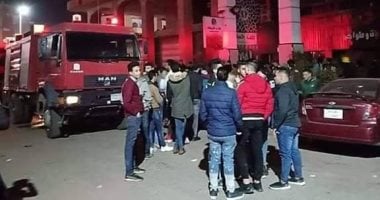 إخماد حريق مطعم أسماك شهير فى بورسعيد دون إصابات