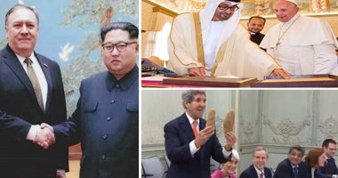الهدايا الدبلوماسية لغة الرؤساء.. ترامب أهدى زعيم كوريا الشمالية أغنية الرجل الصاروخ.. وأكبر حبتى "بطاطا" من كيرى للافروف.. وزيت زيتون فلسطينى لأوباما.. وبريطانيا تمنح رئيس الصين أشعار شكسبير فى غلاف مذهّب