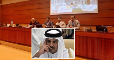 حقوقيون مصريون يكشفون جرائم "تنظيم الحمدين" أمام العالم.. ندوة بجنيف تؤكد: النظام القطرى ديكتاتورى لا يحترم القانون وينتهك حقوق العمال والمرأة والأطفال.. وتطالب بتشكيل لجنة تحقيق دولية فى دعم تميم للإرهاب