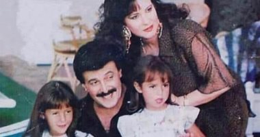 من دولاب الذكريات.. دنيا سمير غانم بفستان أبيض وسط العائلة فى طفولتها ..صور