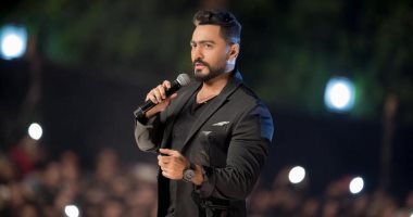 تامر حسنى يستعد لإحياء حفل غنائى فى المنصورة الجمعة المقبلة