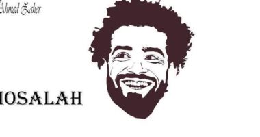 شاب يبدع فى رسم المشاهير بأسلوب "فيكتور آرت".. صور