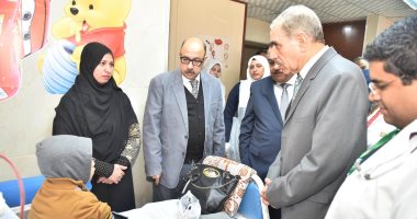 فيديو.. محافظ أسيوط يفتتح أول وحدة غسيل كلوي للأطفال بمستشفى الإيمان العام