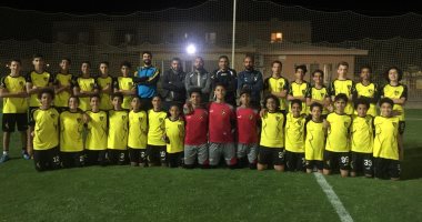 صور.. تدريبات ومحاضرات فى معسكر ناشئى وادى دجلة بالعين السخنة