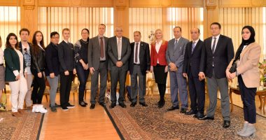 جامعة المنصورة تستقبل وفد الأكاديمية الوطنية الرئاسية بروسيا 