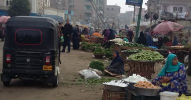 شكوى من انتشار الباعة الجائلين  بمدخل قرية برطس أوسيم بالجيزة