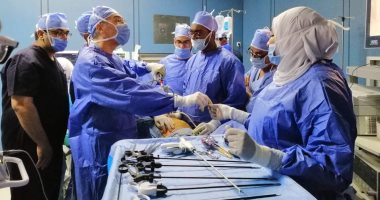 نجاح عملية استئصال ورم سرطانى بالمنظار لأول مرة بمستشفى قناة السويس