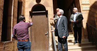 صور .. محافظ جنوب سيناء يتقفد موقع إنشاء مصعد المركز الثقافى بمسجد الصحابة