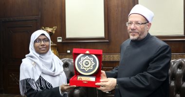 مفتى الجمهورية يستقبل وفدًا من الجامعة الإسلامية بجزر المالديف