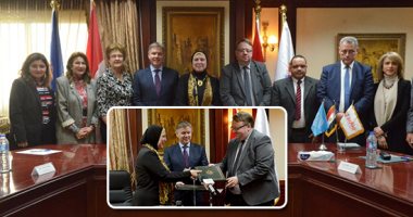 "تنمية المشروعات" يتبنى خطط عالمية لتدريب الشباب.. يوقع برتوكول مع منظمة العمل الدولية لإتاحة برامج تدريبية جديدة.. ونيفين جامع لـ"اليوم السابع": نستهدف شباب الجامعات.. و10 آلاف متدرب فى الفترة الأخيرة.. صور