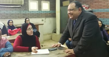رئيس جامعة حلوان يزور "الفنون التطبيقية" بعد حصولها على الاعتماد والجودة