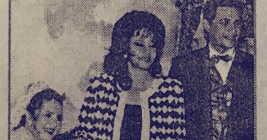 صورة من 21 سنة.. الفنانة ماجدة فى حفل زفاف محمد رياض ورانيا محمود ياسين