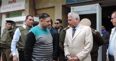صور .. مدير أمن البحيرة يتفقد مركز شرطة دمنهور للوقوف على جاهزيته