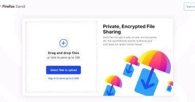 Firefox Send ميزة جديدة لنقل الملفات المشفرة مجانا للجميع