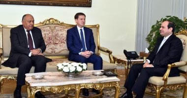 خلال استقباله وزير خارجية سلوفينيا.. السيسى يستعرض جهود مصر فى مواجهة الهجرة غير الشرعية والإرهاب.. ويؤكد: إعادة الاستقرار والأمن بالمنطقة يمثل الأساس الحتمى لنجاح أية جهود سياسية تهدف إلى تحقيق التسوية