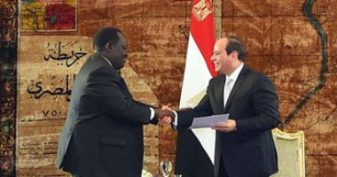 السيسي يؤكد مساندة مصر لاستعادة استقرار جنوب السودان.. ويتسلم رسالة سلفا كير