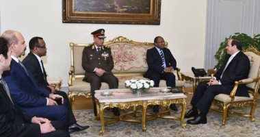 السيسى يرحب بجهود دعم التعاون العسكرى بين مصر وتنزانيا 