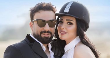 فى عيد ميلادها.. رومانسية عبير صبرى وزوجها أيمن البياع.. صور