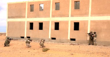 استمرار فعاليات التدريب المشترك المصرى البريطانى " أحمس-1"