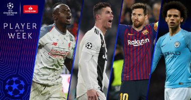 ساديو ماني ينافس ميسي ورونالدو على لقب الأفضل في دوري أبطال أوروبا