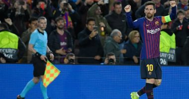 ميسي يتقاسم صدارة هدافي دوري أبطال أوروبا مع ليفاندوفسكي