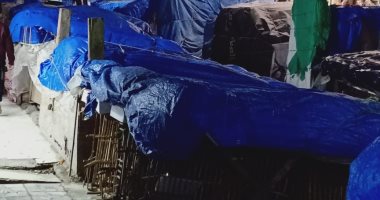 الباعة الجائلون يحتلون شارع نوبار بالإسكندرية