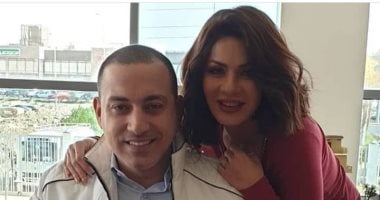 نجلاء بدر ودياب مع أولادهم فى مدرسة بـ 6 أكتوبر بـ"أبو جبل"