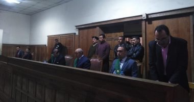 محكمة جنايات المنصورة ترفع جلسة محاكمة محمود نظمى للمداولة 