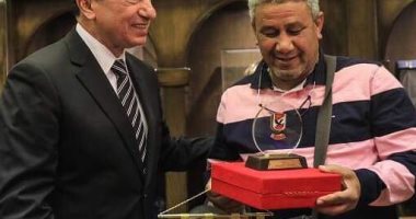 صور .. تعرف على تفاصيل زيارة رئيس نادي شبيبة الساورة للأهلي 